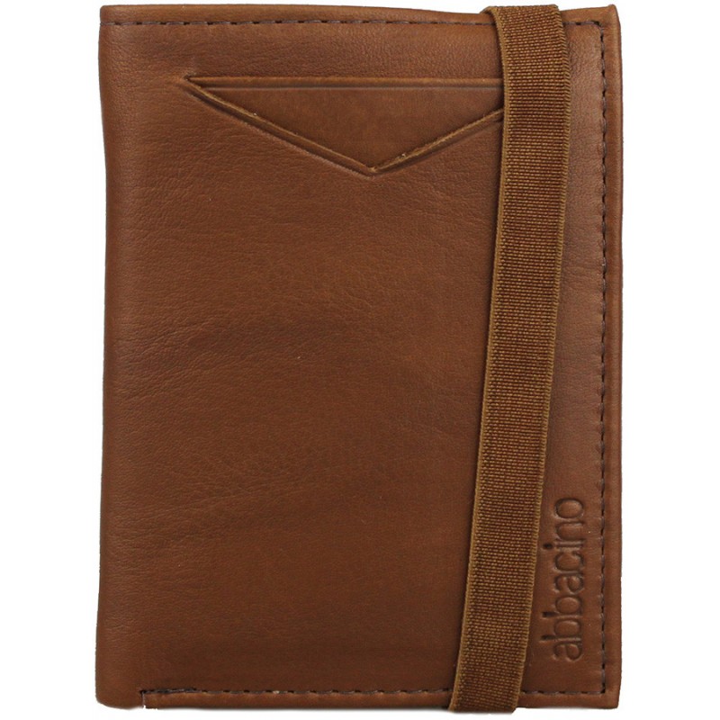 ABBACINO WALLET TIRANT S VERTICAL  COGNAC