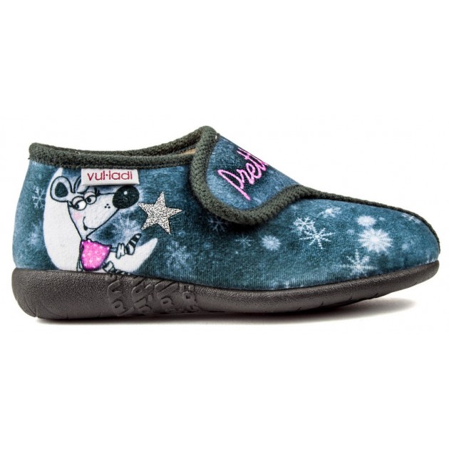 ZAPATILLAS CASA NIÑA PRETTY GIRL AZUL