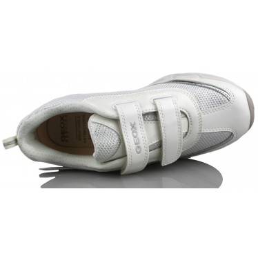 GEOX J SHUTTLE G.A. LUCES  BLANCO