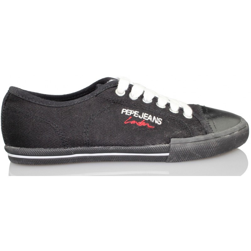 PEPE JEANS JUNIOR LOW CUT  NEGRO