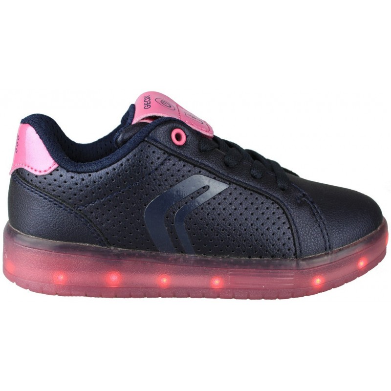 GEOX J KOMMODOR ZAPATILLAS LUCES  AZUL