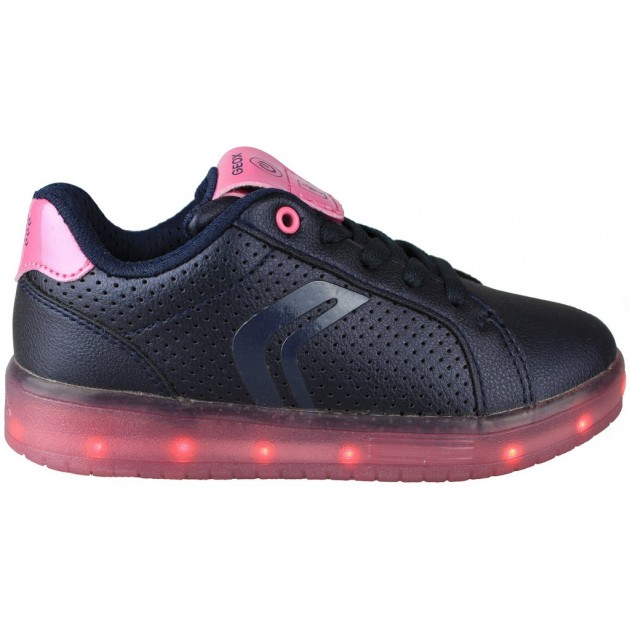 GEOX J KOMMODOR ZAPATILLAS LUCES AZUL