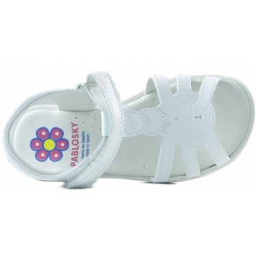 PABLOSKY SANDALIA NIÑA OLIMPO  BLANCO