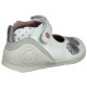 BIOMECANICS CASUAL PUNTERA BEBE FRESAS  BLANCO