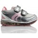 GEOX B DEPORTIVA CHICA LUCES FASHION  PLATA