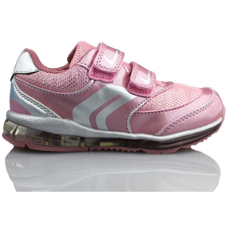 GEOX B DEPORTIVA CHICA LUCES FASHION  ROSA