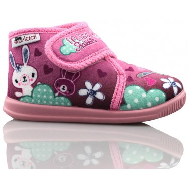 VULLADI ZAPATO BEBE DOMESTICO  ROSA