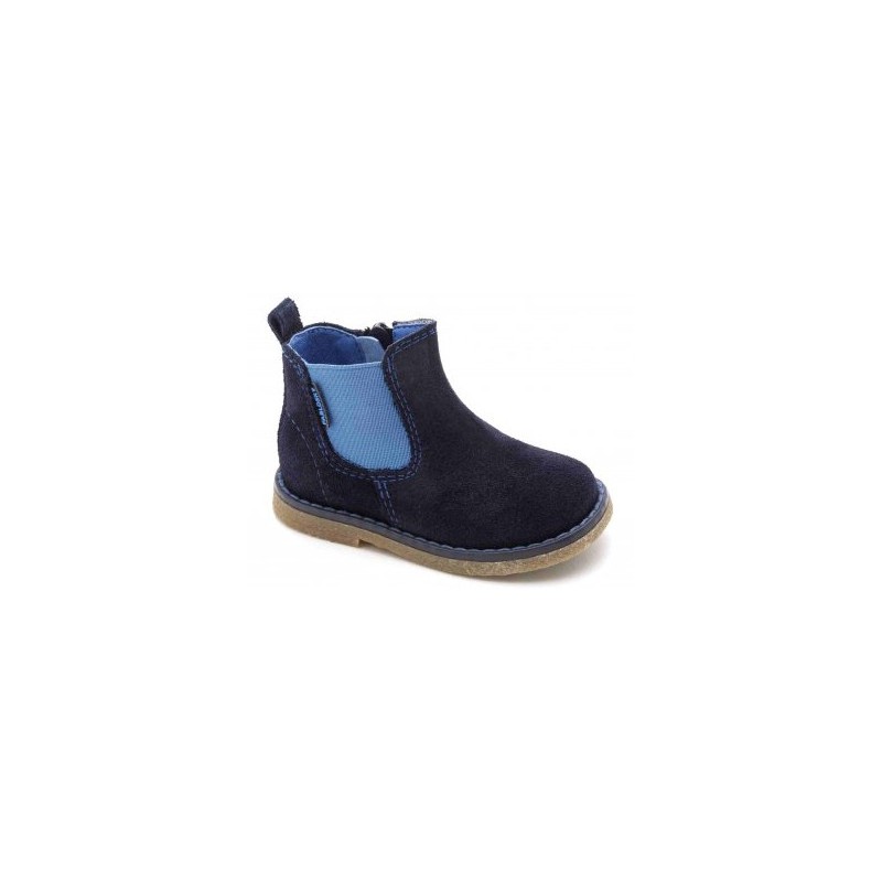PABLOSKY SUEDE BOOT BOY  AZUL