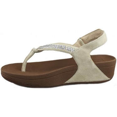 FITFLOP CRYSTAL SWIRL SANDAL TIRA  BEIGE