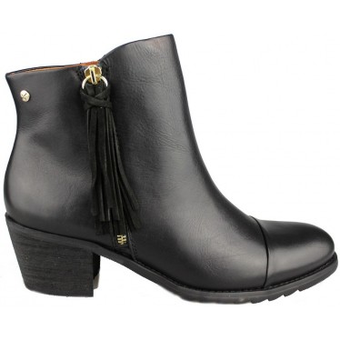 PIKOLINOS ANDORRA BOTIN MUJER COMODO  NEGRO