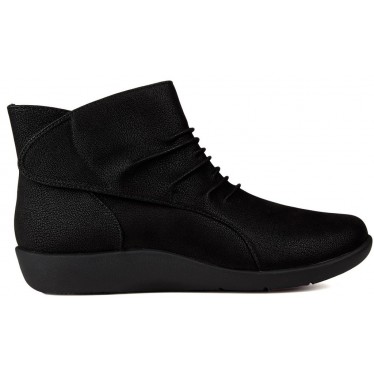 BOTINES CLARKS SILLIAN SWAY W  BLACK