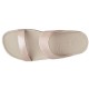 Lulu FITFLOP shimmer suede slide  ROSA