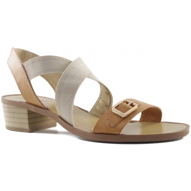 MUSTANG square heel sandal CUERO