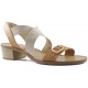 MUSTANG square heel sandal  CUERO