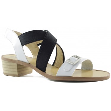 MUSTANG square heel sandal  NEGRO