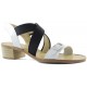 MUSTANG square heel sandal  NEGRO