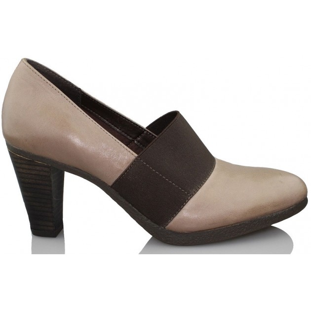 FLEXX comfortable shoe heel MARRON