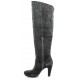 PACO HERRERO long boot  NEGRO