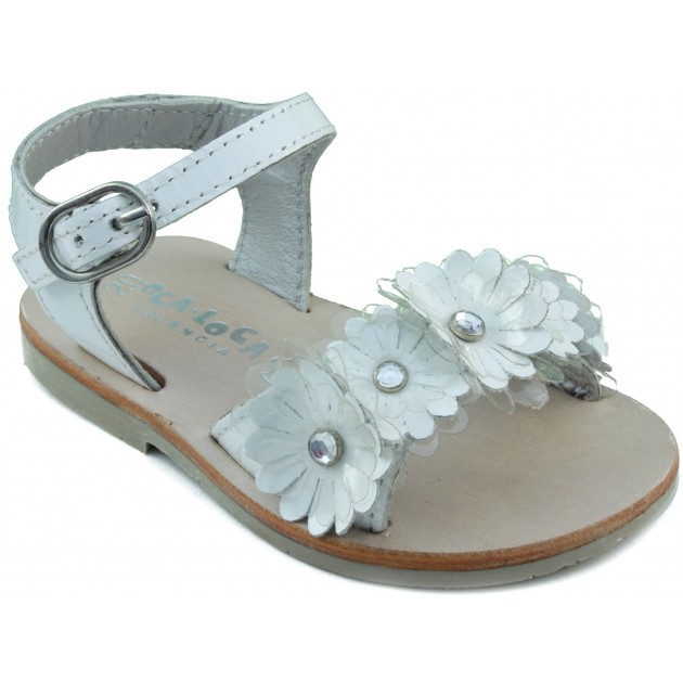 OCA LOCA patent leather sandal  BLANCO