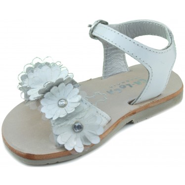 OCA LOCA patent leather sandal  BLANCO