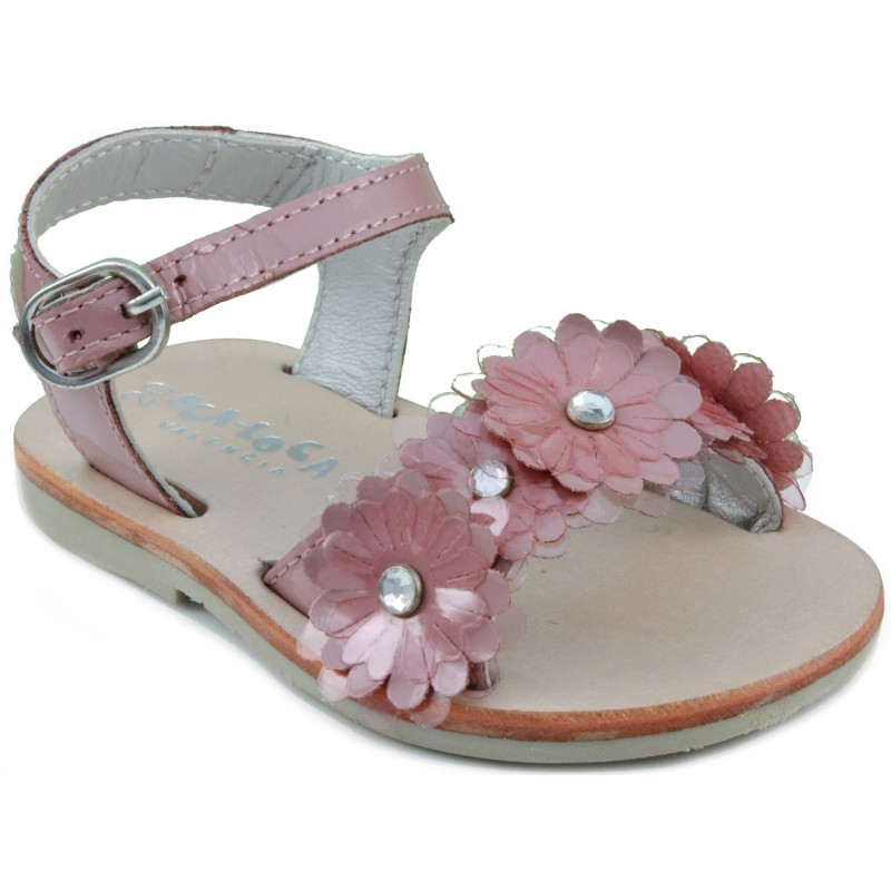 OCA LOCA patent leather sandal  PINK