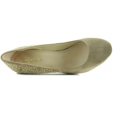 Cafe Noir woman shoe heel  TAN