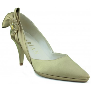 MARIAN party satin shoe woman  DORADO