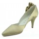 MARIAN party satin shoe woman  DORADO