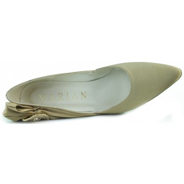 MARIAN party satin shoe woman  DORADO