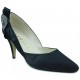 MARIAN party satin shoe woman  NEGRO