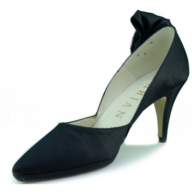 MARIAN party satin shoe woman  NEGRO