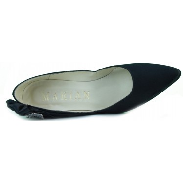 MARIAN party satin shoe woman  NEGRO