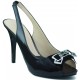 GUESS woman shoe heel open  NEGRO