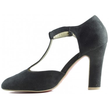 MUSTANG closed toe shoe heel  NEGRO