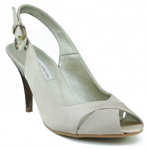 ANGEL ALARCON party shoe elegant woman  BEIGE