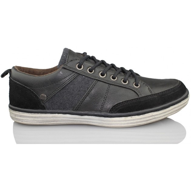 MUSTANG men casual shoe  NEGRO