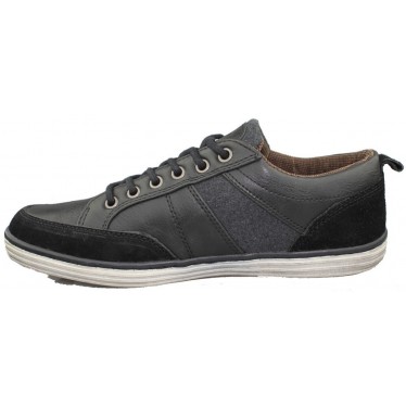 MUSTANG men casual shoe  NEGRO