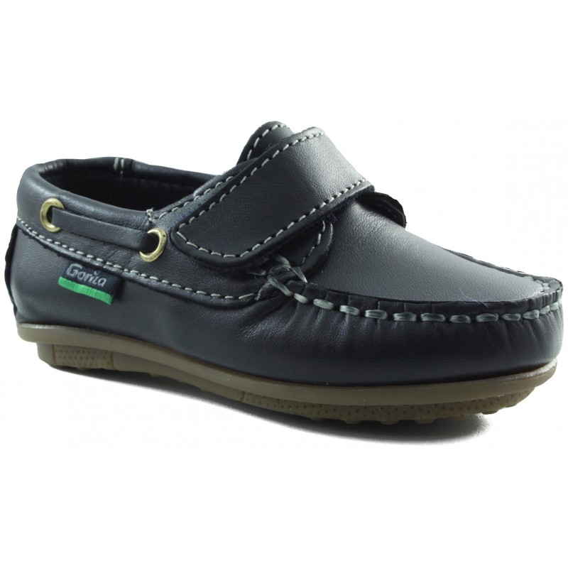 GORILA Moccasin child with velcro  MARINO