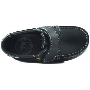 GORILA Moccasin child with velcro  MARINO