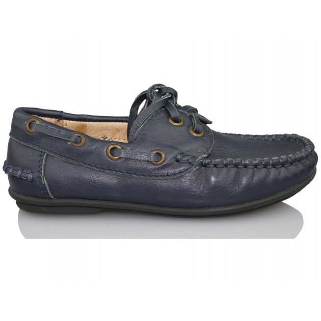 ELVES boat shoes for baby AZUL