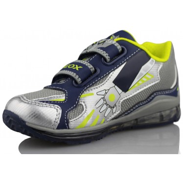 GEOX B A TEXT SYNT LIGHTS  GRIS