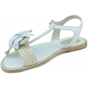 OCA LOCA sandal to raffia  BLANCO