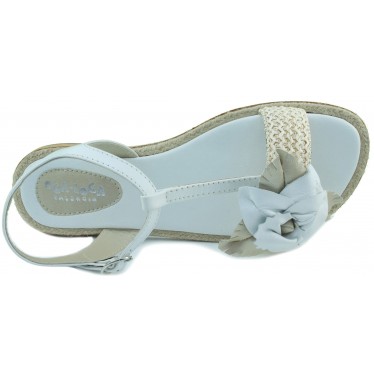 OCA LOCA sandal to raffia  BLANCO