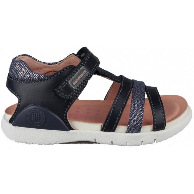 BIOMECANICS SANDALIA PIEL AZUL