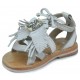 OCA LOCA leather sandal baby girl  BLANCO