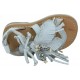 OCA LOCA leather sandal baby girl  BLANCO