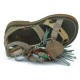 OCA LOCA leather sandal baby girl  MARRON