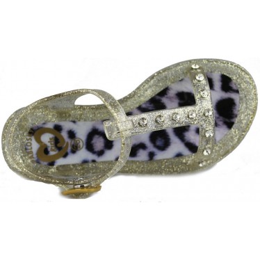 Pablosky sandal glitter  DORADO