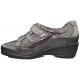 Drucker CALZAPEDIC moccasin wide and comfortable Velcro.  NEGRO