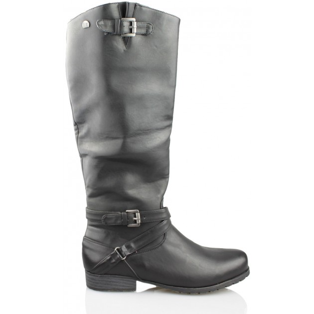 MUSTANG women boot high NEGRO
